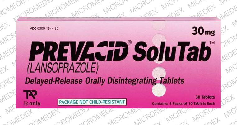 Generic Prevacid 30 Mg
